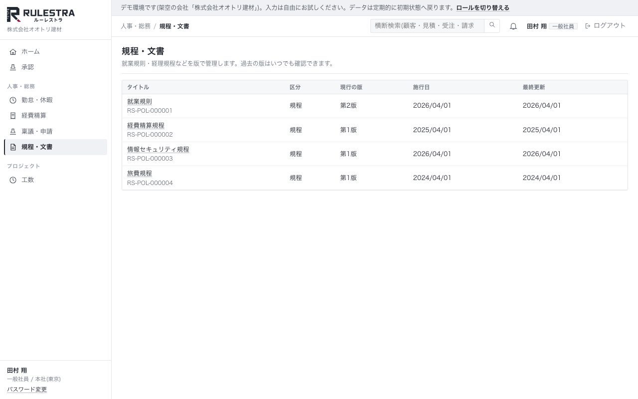 規程・文書